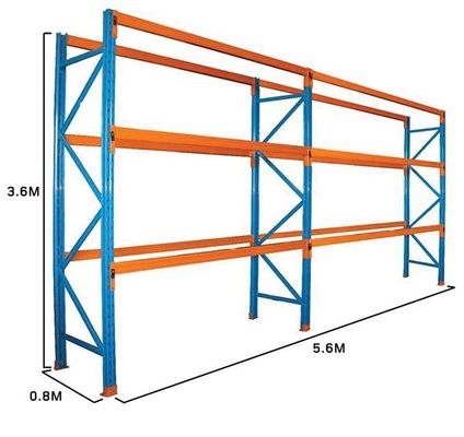 Dexion Heavy Duty Selective Pallet Racking - Warehouse Storage Solutions for Efficient Stacking