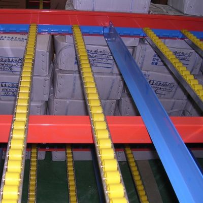 Heavy Metal Steel High Density Gravity Flow Racking Carton Live Racks Carton Flow Rackings Rolling Racks