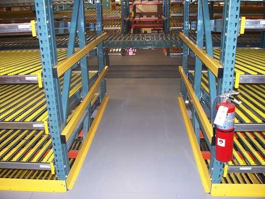 Gravity Carton Flow System Pallet Flow Racking With Roller