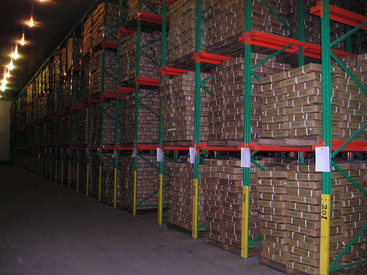 Stainless Steel Drive In Pallet Racking Space Saving Industrial Stacking Racks & Shelves