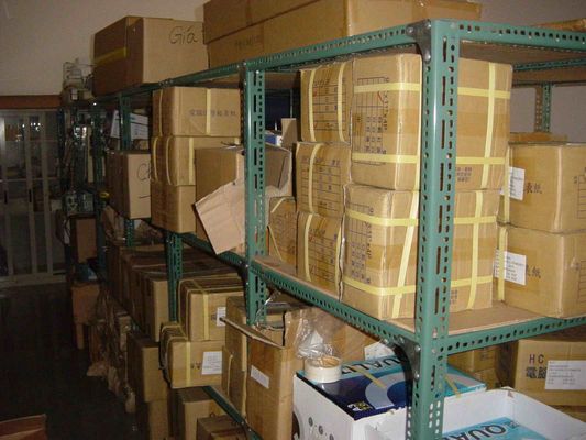 Powder Coated Slotted Angle Racks Metal Light Duty Racking System