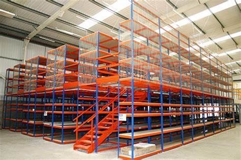 Compound Structural High Level Warehouse Racking Mezzanine Steel Platform