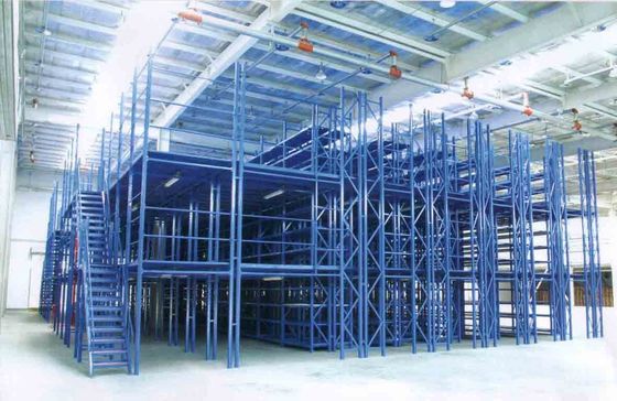 Compound Structural High Level Warehouse Racking Mezzanine Steel Platform