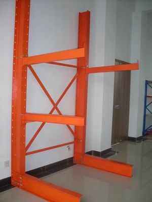 Customized Double Side Heavy Duty Cantilever Steel Storage Racks For Warehouse