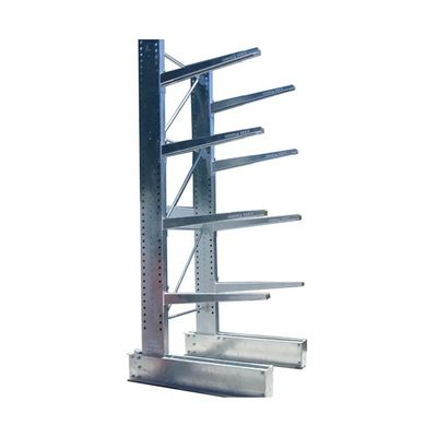 Indoor / Outdoor Adjustable Cantilever Racking Single Sided Cantilever Racking Heavy Duty