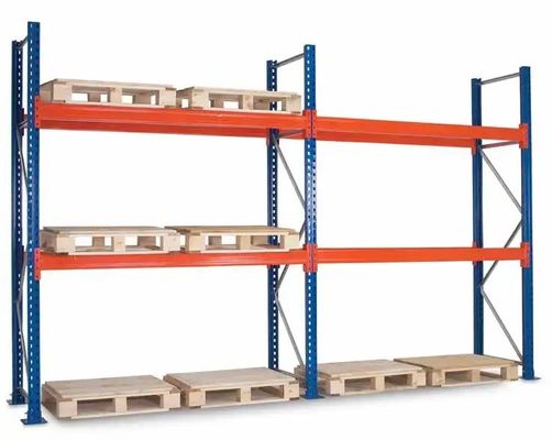 USA Type Warehouse Steel Pallet Rack 3000IBS 4000Ibs Teardrop Style Pallet Racking