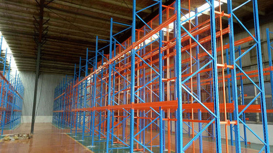 Heavy Duty Steel Pallet Rack Dexion Standard Style Warehouse Storage Solution