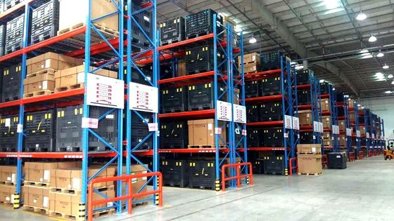 Heavy Duty Steel Pallet Rack Dexion Standard Style Warehouse Storage Solution