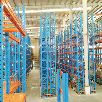 Heavy Duty Warehouse Storage Racking Metal Shelving / Steel Pallet Rack