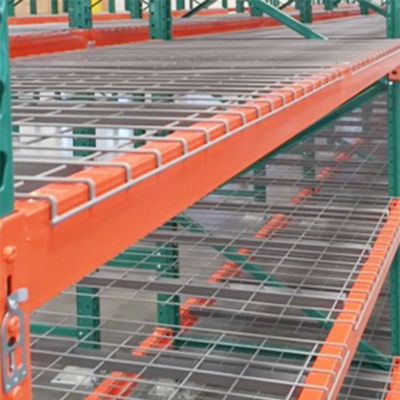 Logistic Storage Steel Light Duty Zinc Plated Wire Mesh Decking for Pallet Racking Step Beam