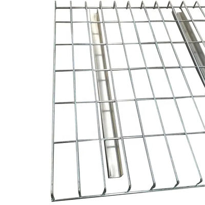 Logistic Storage Steel Light Duty Zinc Plated Wire Mesh Decking for Pallet Racking Step Beam