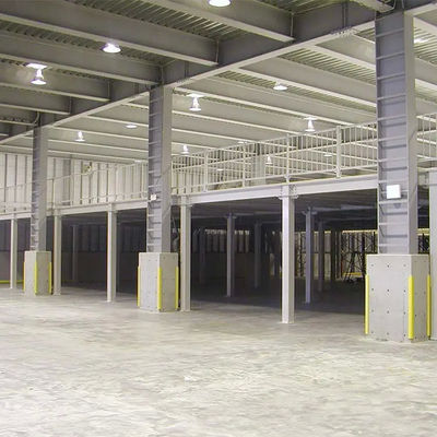 Customized Warehouse Heavy Duty Steel Mezzanine Floor Rack Metal Mezzanine Platform Shelf