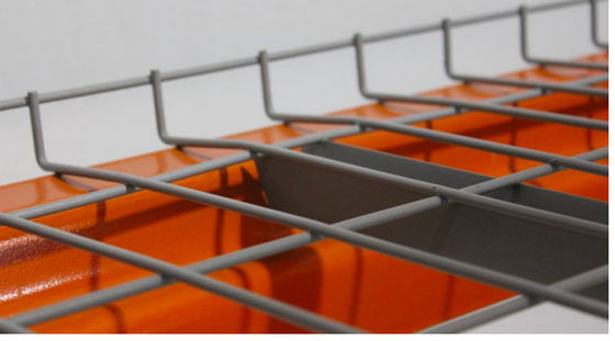 OEM Heavy Duty Industrial Galvanized Welded Steel Warehouse Storage Wire Mesh Panels Decking For Pallet Racking
