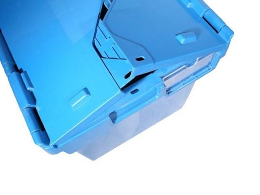Logistic Industrial Storage Moving Stack And Nest Plastic Warehouse Storage Tote Boxes