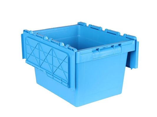 Logistic Industrial Storage Moving Stack And Nest Plastic Warehouse Storage Tote Boxes