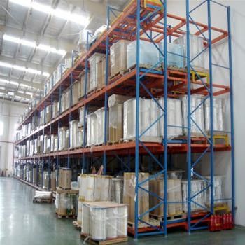 Adjustable Heavy Duty Push Back Pallet Racking System FEM standard