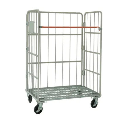 Industrial Folding Galvanized Welded Wire Mesh Storage Containers