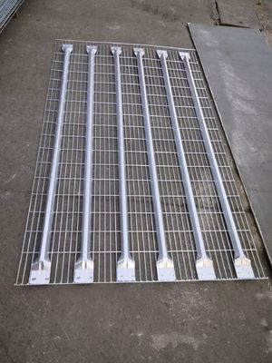 Pallet Rack Load Capacity Storage Galvanized Iron Wire Mesh Decking