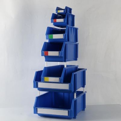 Heavy-Duty Large Rectangular Storage Box Stackable Multifunctional Eco-Friendly PP & PC Injection  10kg Load