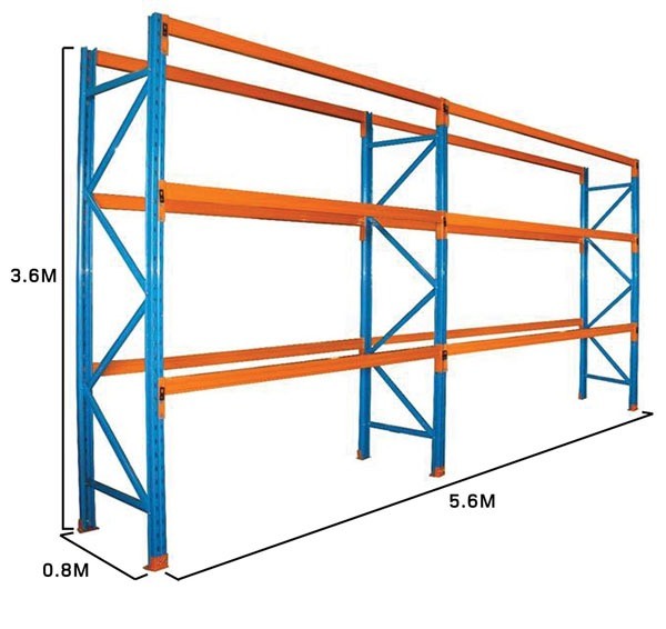 Dexion Heavy Duty Selective Pallet Racking - Warehouse Storage Solutions for Efficient Stacking