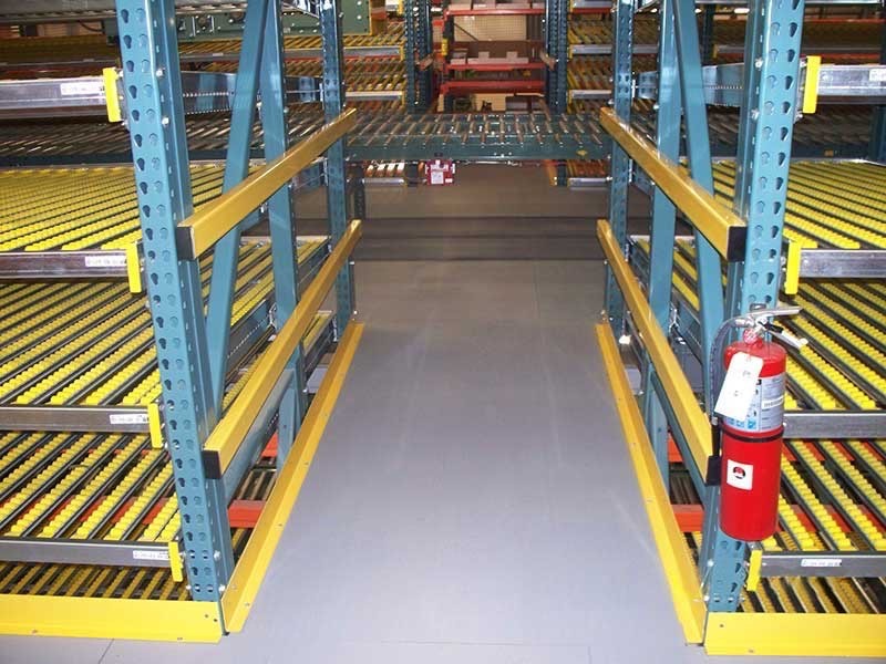 Gravity Carton Flow System Pallet Flow Racking With Roller