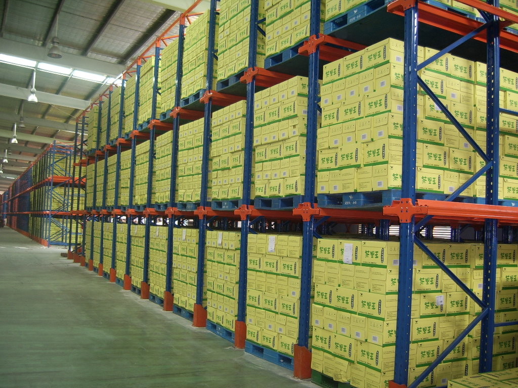 Cold Storage Drive In Pallet Racking RAL System CE Certificated