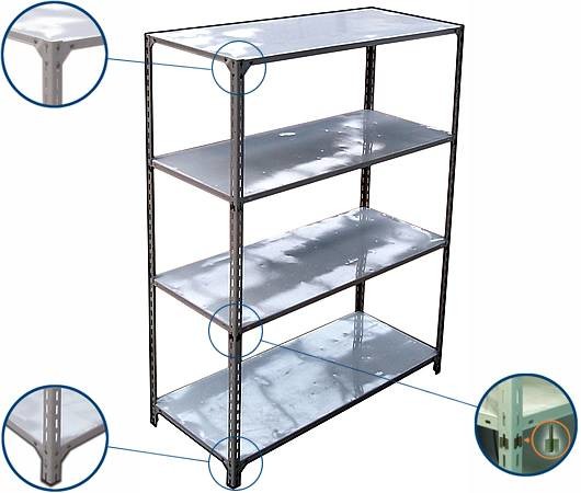 5 Tier Adjustable Heavy Duty Utility Rack Garage Metal Storage Rack Shelving Unit