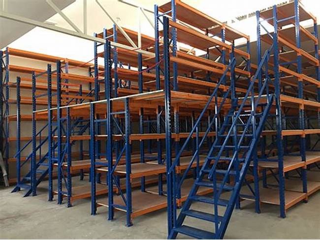 Modular Heavy Duty Industrial Steel Warehouse Mezzanine Floor Panels Powder Coating