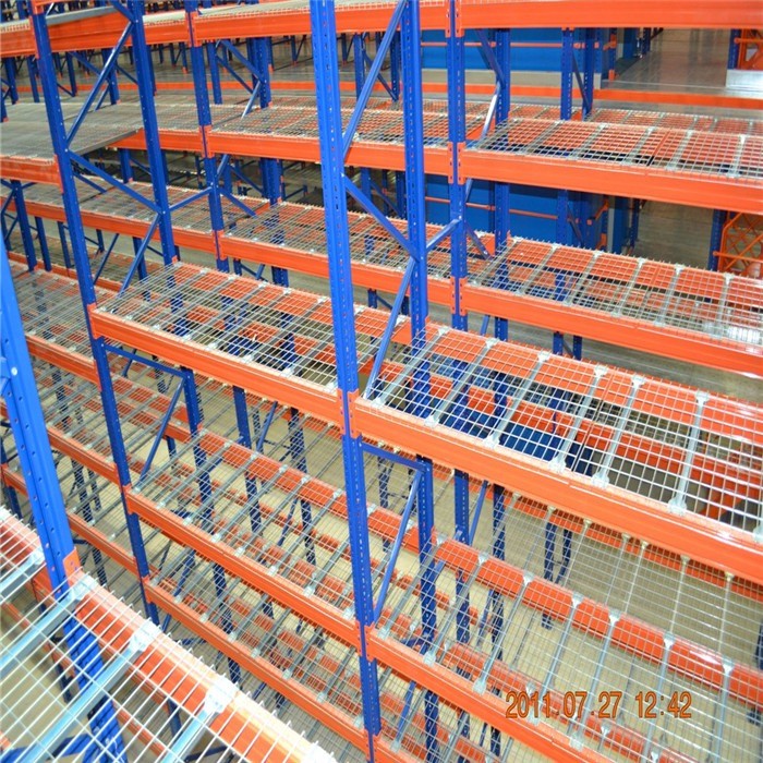 Wire Mesh Decking Durable Customizable And Efficient Warehouse Storage Solution
