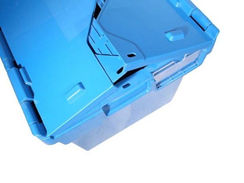 Logistic Industrial Storage Moving Stack And Nest Plastic Warehouse Storage Tote Boxes